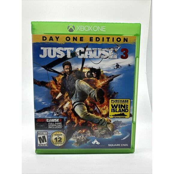 Just Cause 3 (Microsoft Xbox One, 2015) No Manual - Picture 1 of 3